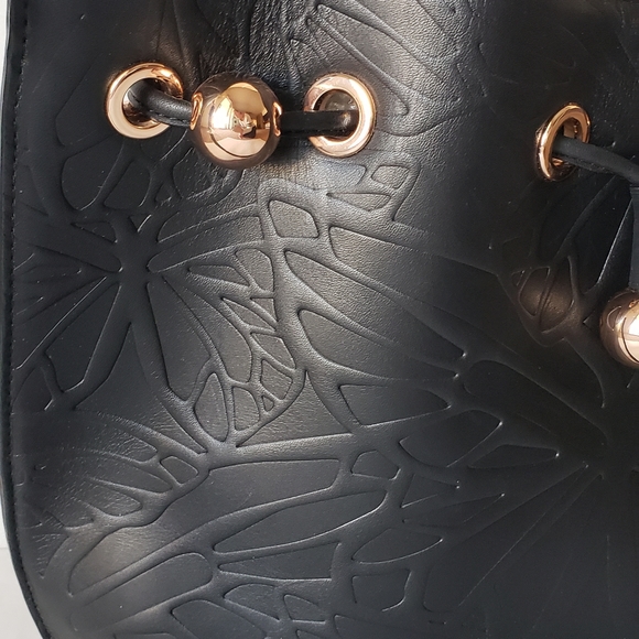 Sophia Webster Black Butterfly Leather Handbag - Picture 8 of 10